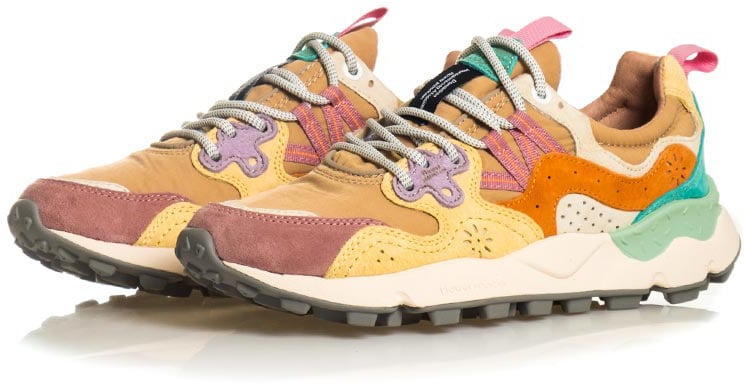 Flower Mountain Sneakers Pink Roze