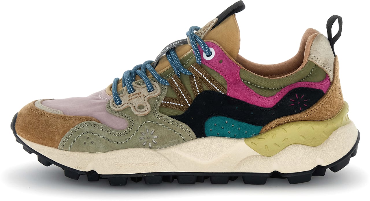Flower Mountain Sneakers Marrone Beige