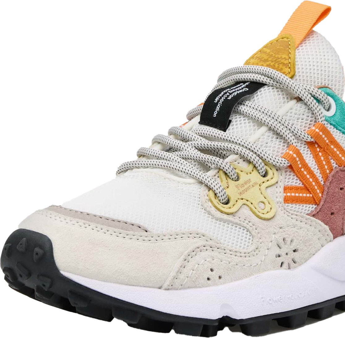 Flower Mountain Sneakers Whitefuchsia Roze