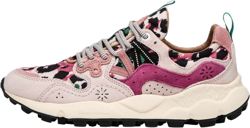 Flower Mountain Sneakers Camo Pink-Fuchsia Divers