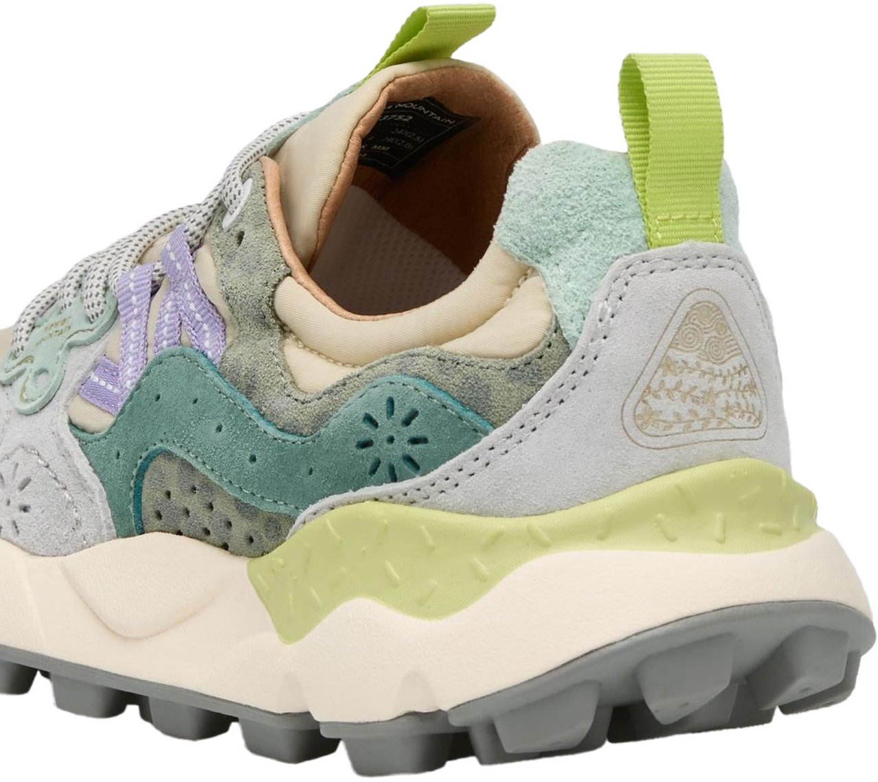 Flower Mountain Dames Yamano 3 Sneaker Groen Groen