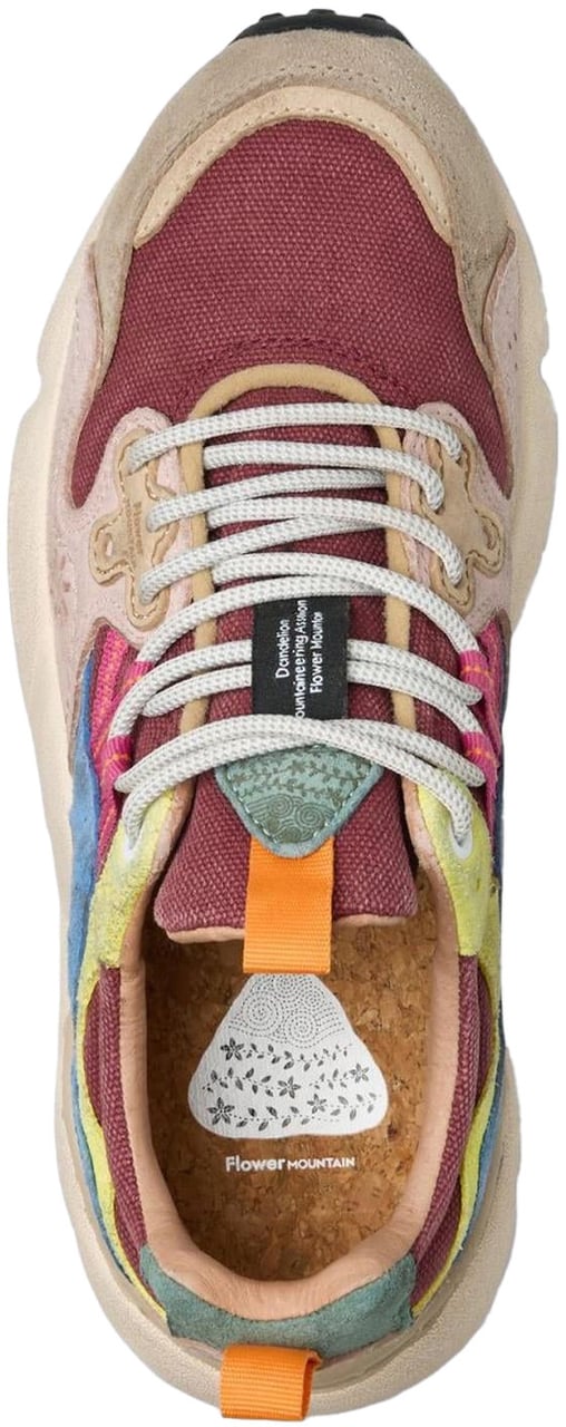 Flower Mountain Dames Yamano 3 Sneaker Roze Roze