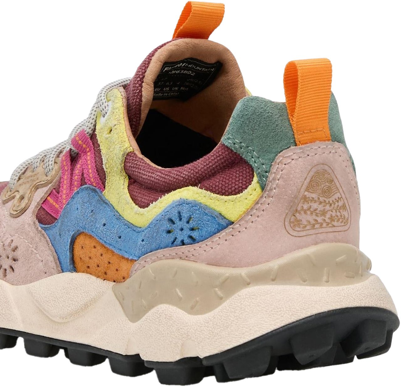 Flower Mountain Dames Yamano 3 Sneaker Roze Roze