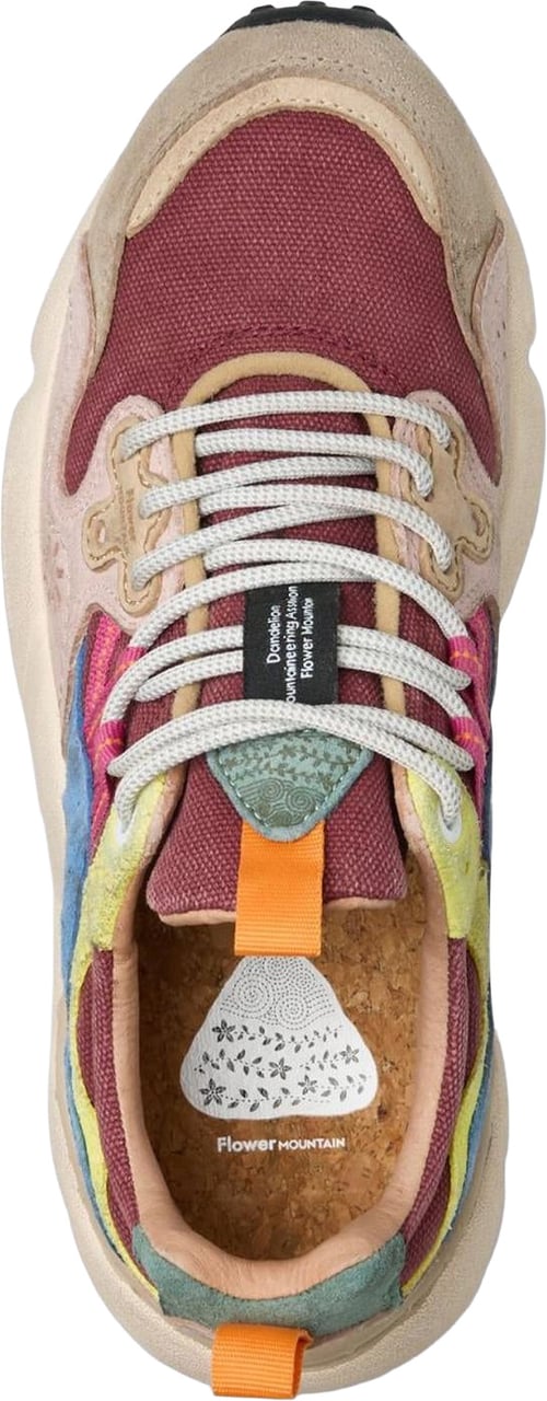 Flower Mountain Dames Yamano 3 Sneaker Roze Roze