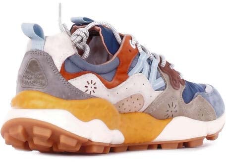 Flower Mountain Sneakers Sage Blauw