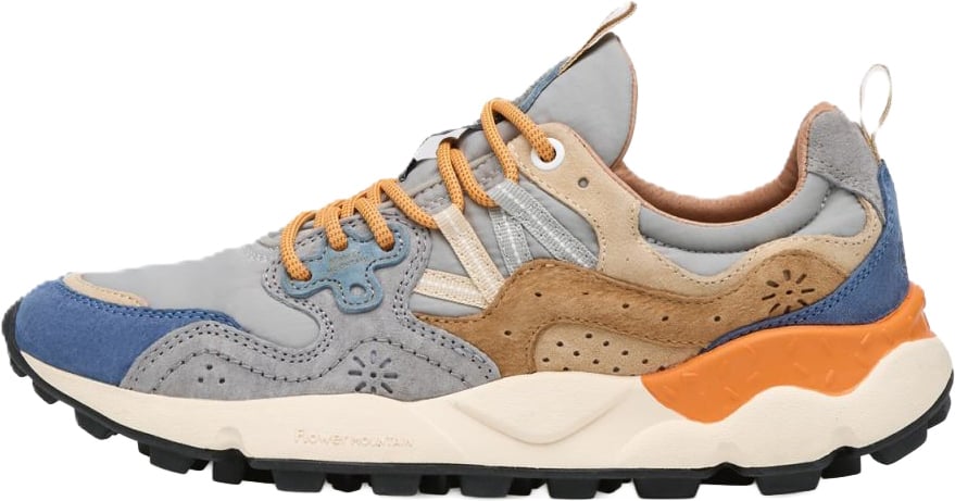 Flower Mountain Sneakers Navy-Grey-Taupe Divers