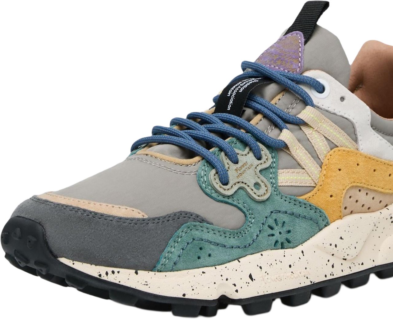 Flower Mountain Heren Yamano 3 Sneaker Grijs Grijs