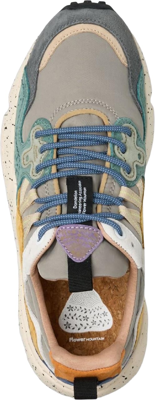 Flower Mountain Heren Yamano 3 Sneaker Grijs Grijs