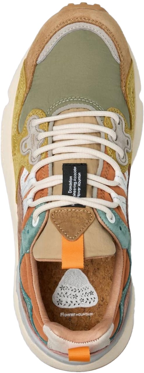 Flower Mountain Heren Yamano 3 Sneaker Bruin Bruin