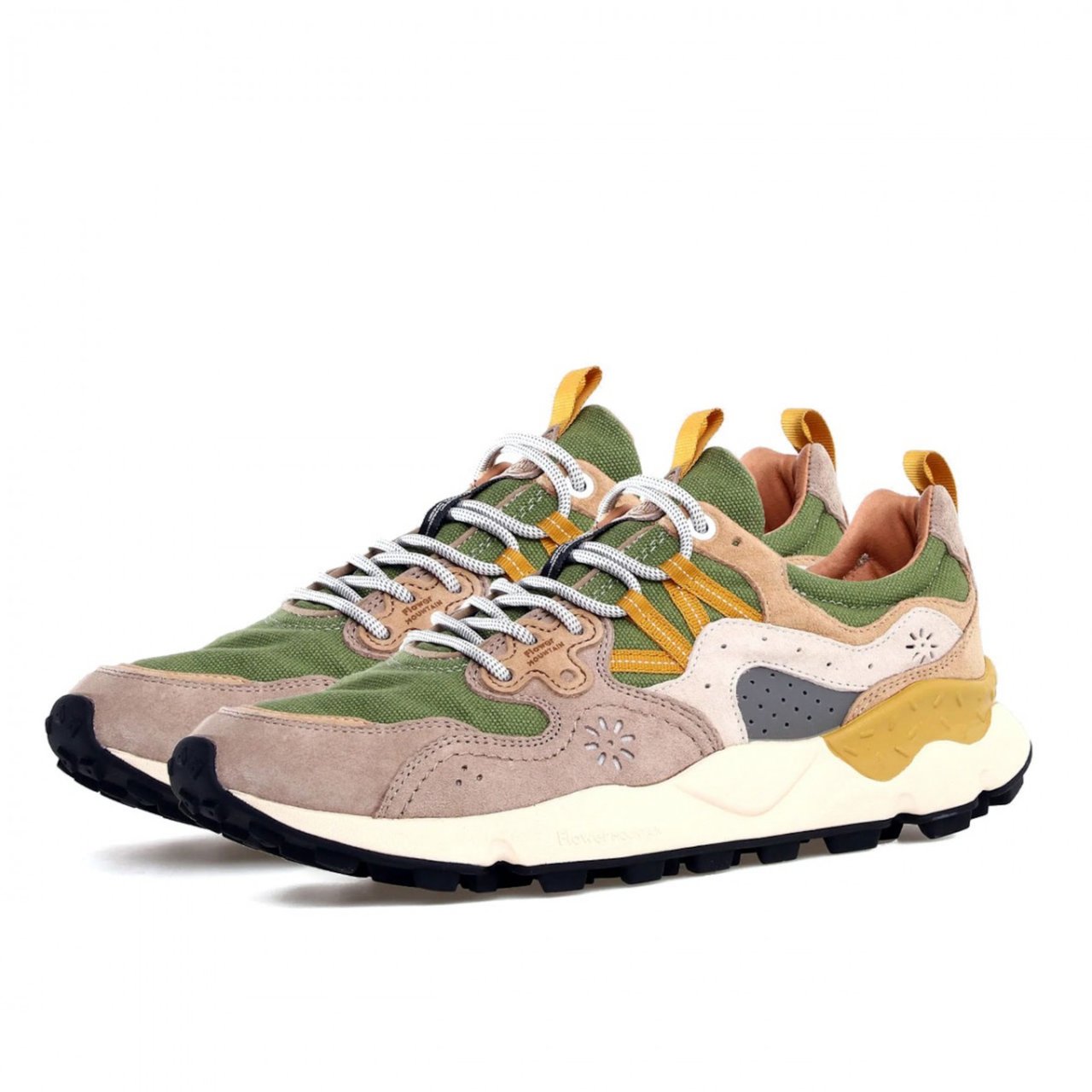 Flower Mountain Sneakers Light Brownmilitary Bruin