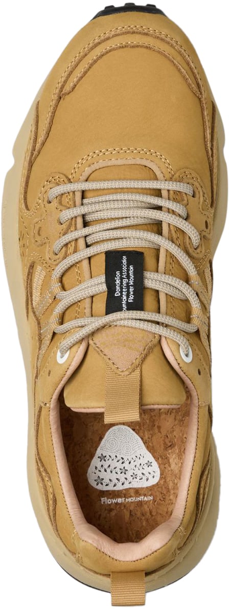 Flower Mountain Sneakers Yellow Geel