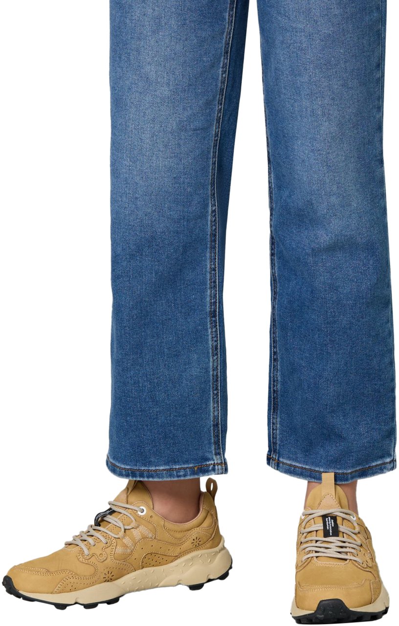 Flower Mountain Sneakers Yellow Geel