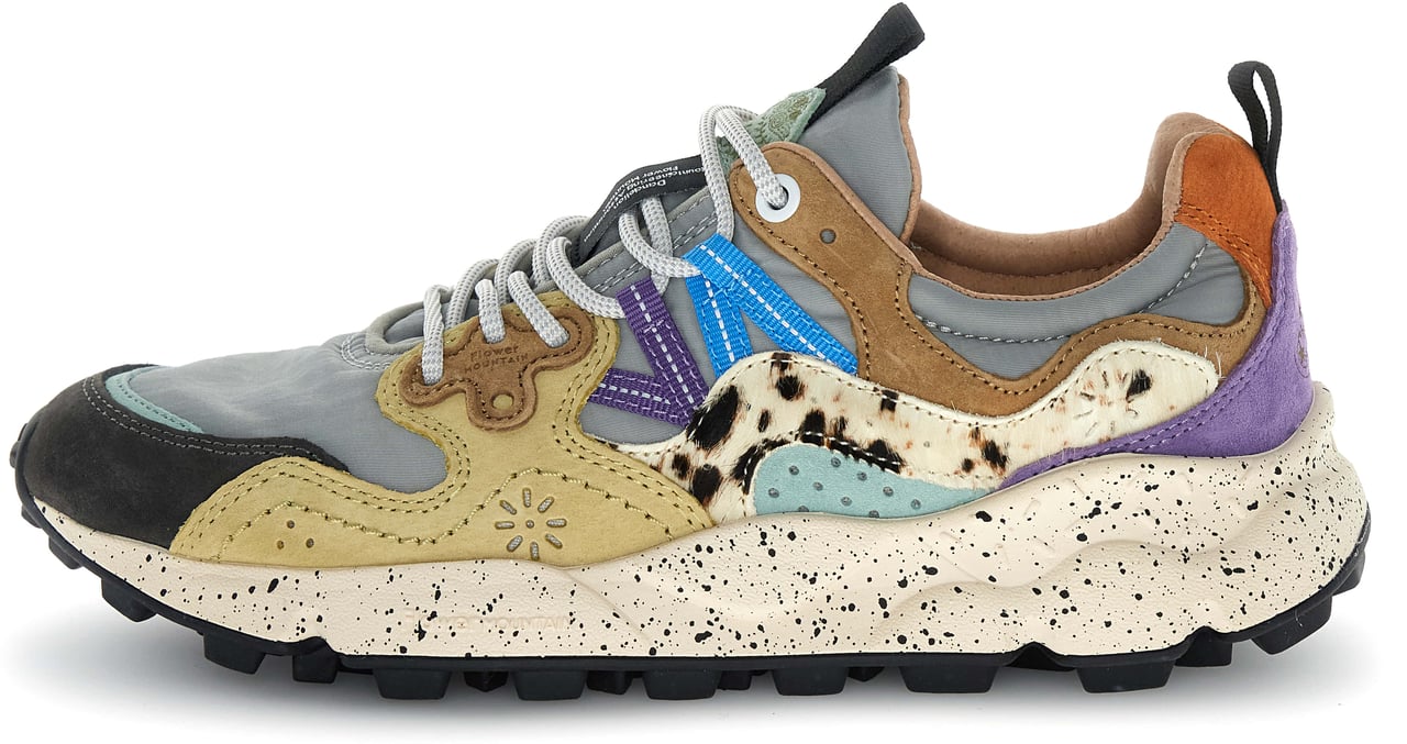 Flower Mountain Sneakers Grigio Lichtgrijs