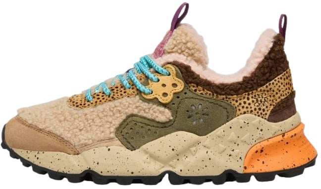 Flower Mountain Sneakers Beige Divers