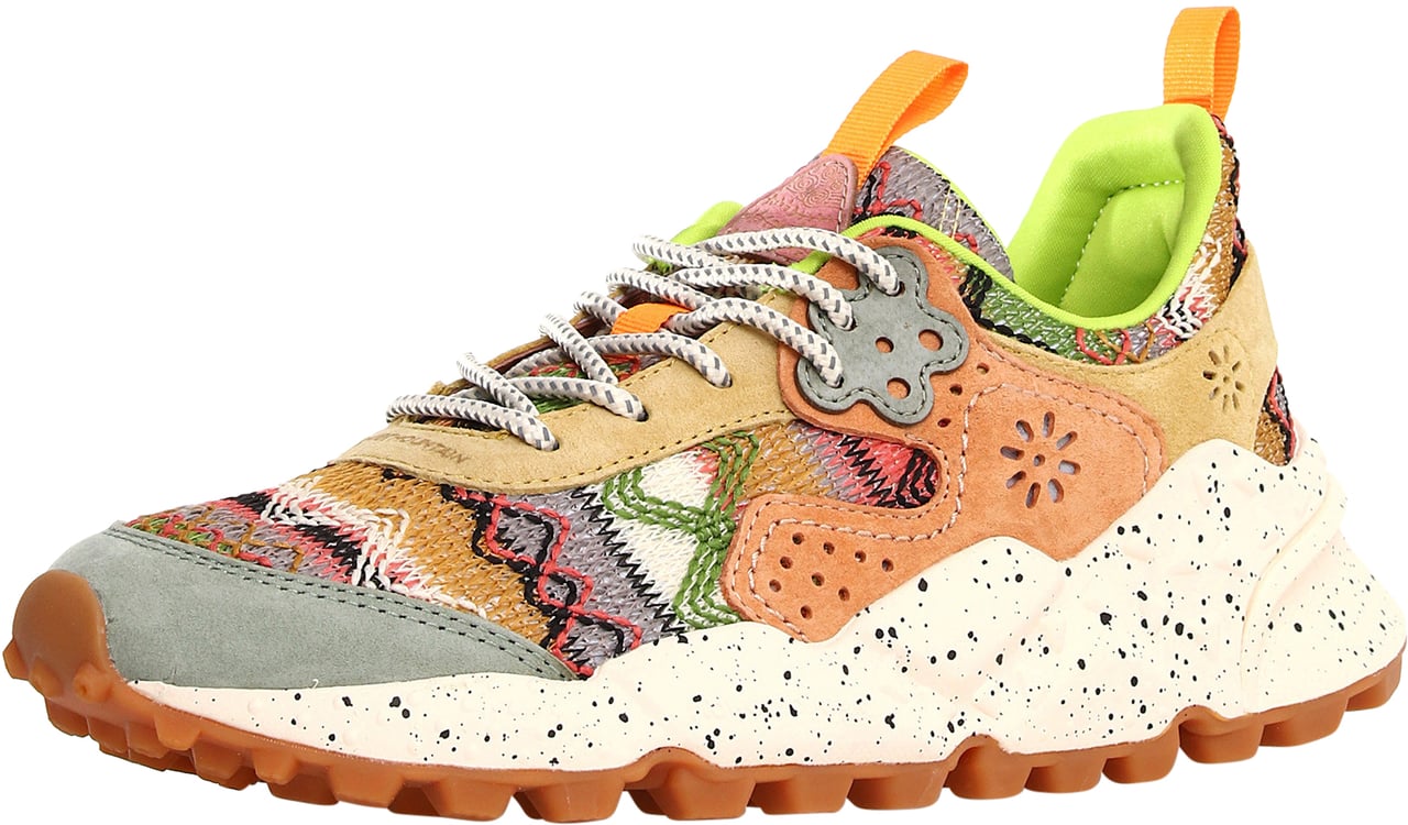 Flower Mountain Sneakers Greypeachsand Grijs
