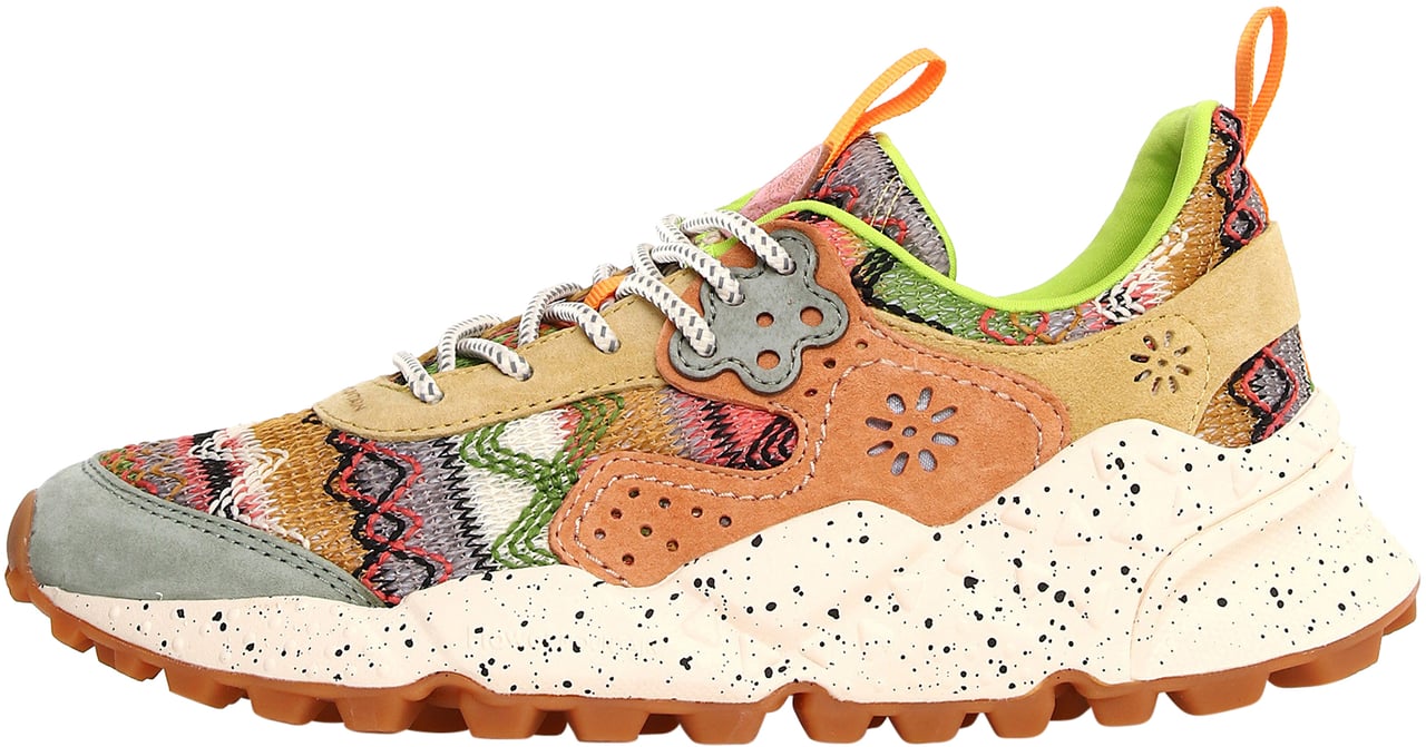 Flower Mountain Sneakers Greypeachsand Grijs