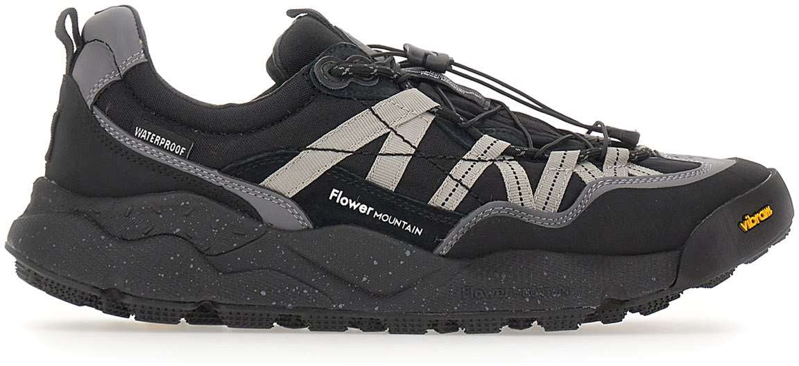 Flower Mountain Sneakers Black Zwart