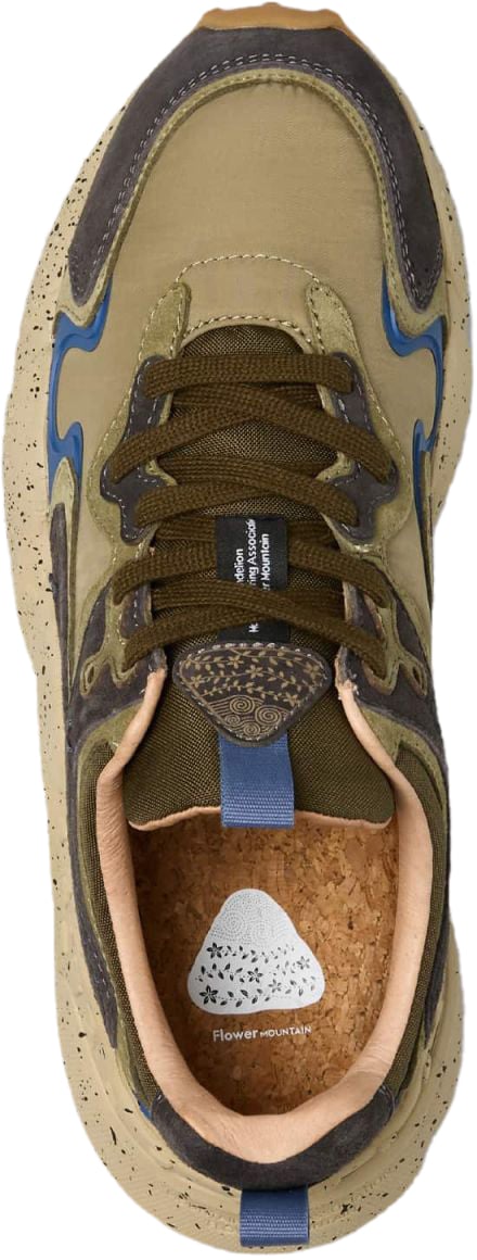 Flower Mountain Sneakers Green Groen