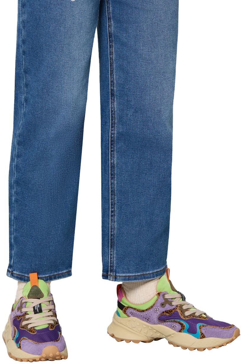 Flower Mountain Sneakers Purple Paars