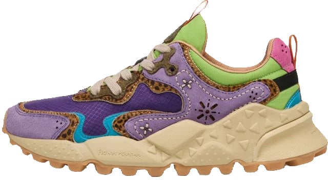 Flower Mountain Sneakers Purple Paars