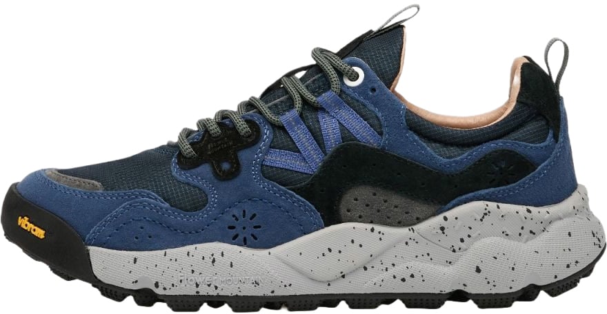 Flower Mountain Sneakers Blue Blauw