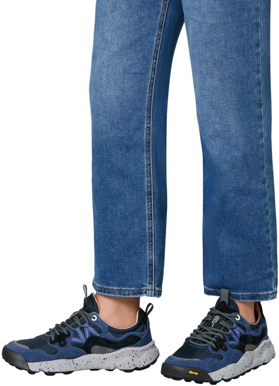 Flower Mountain Sneakers Blue Blauw