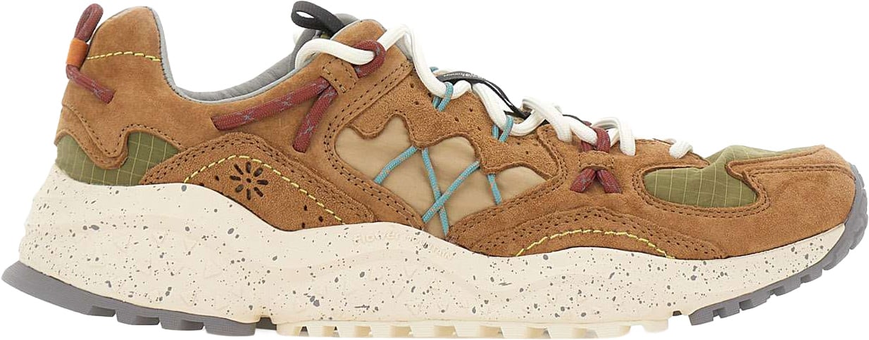 Flower Mountain Sneakers Brown Beige