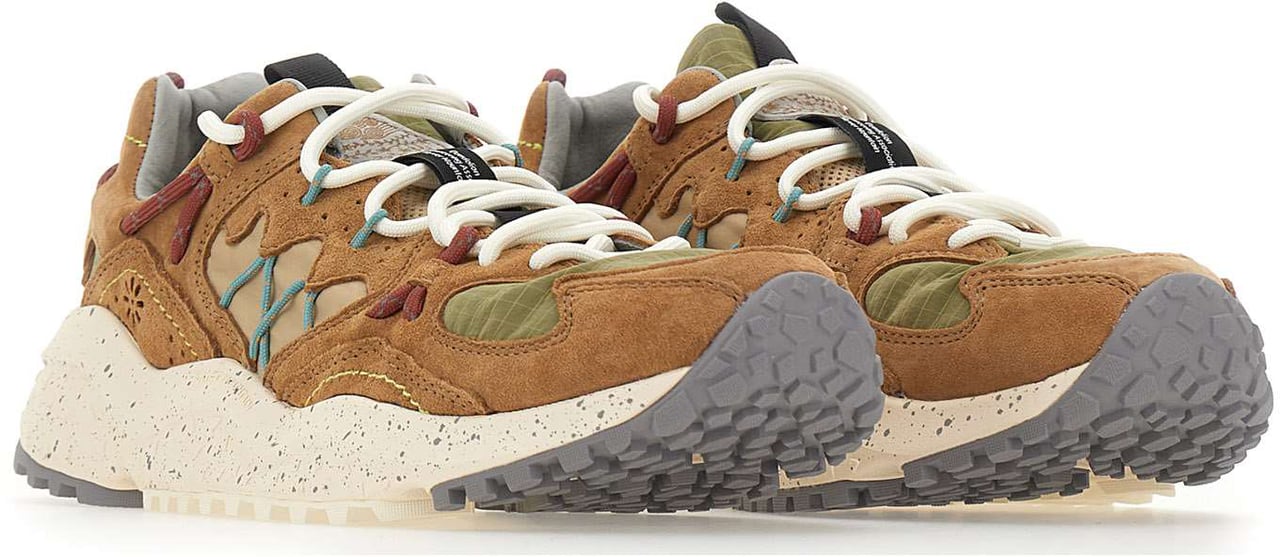 Flower Mountain Sneakers Brown Beige
