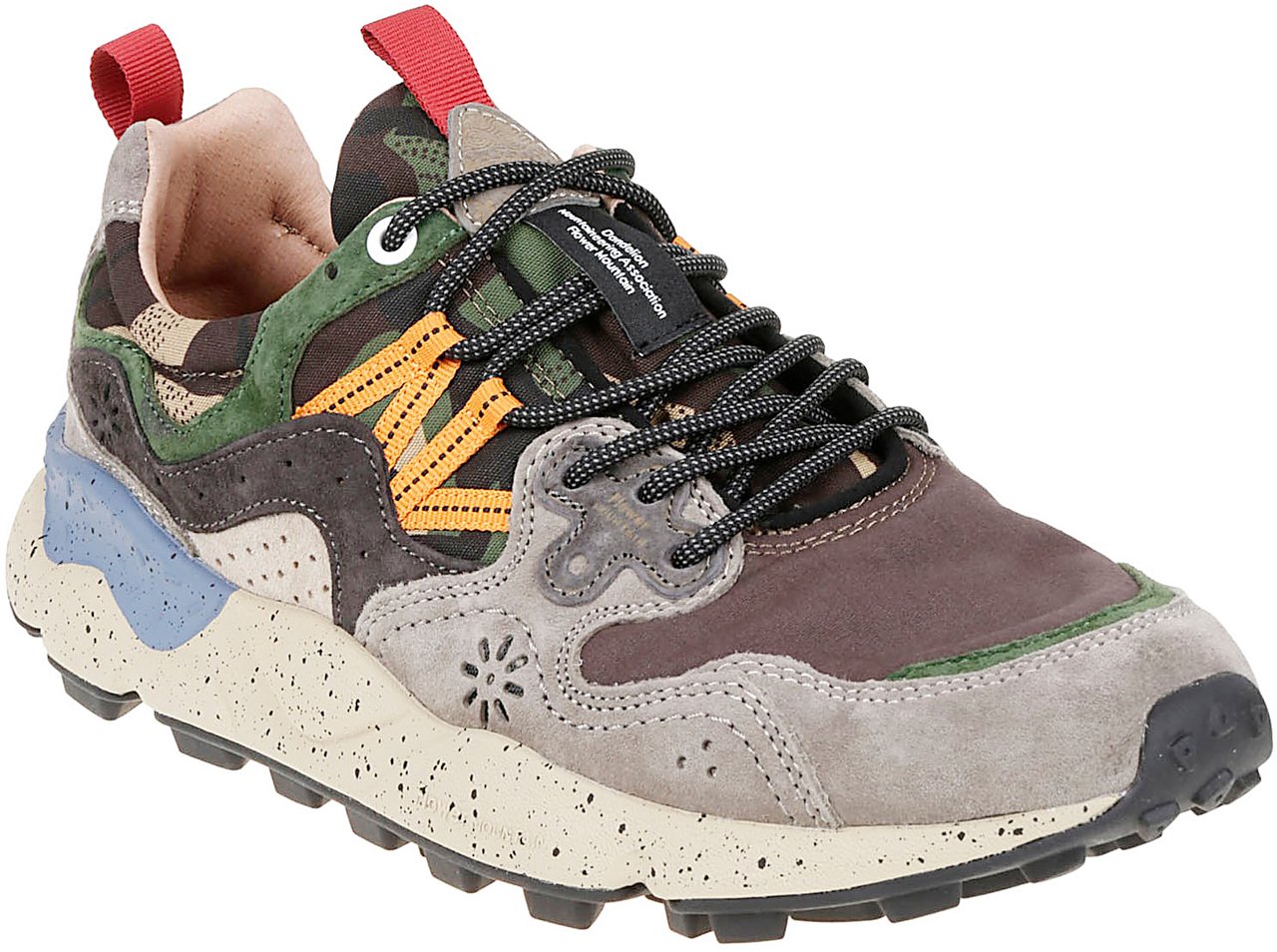 Flower Mountain Flat Shoes F Grigio Grijs