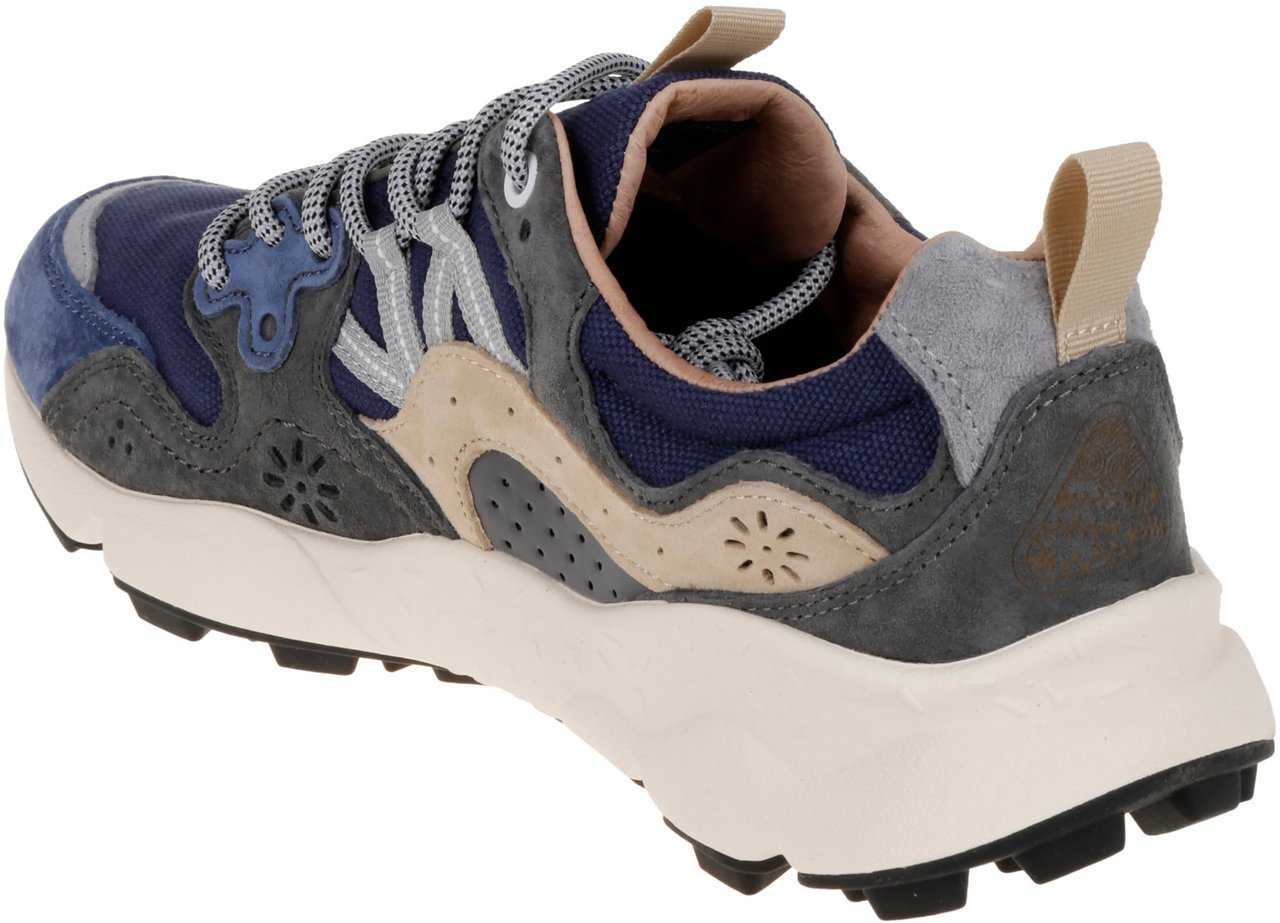 Flower Mountain Flat Shoes C Navyantracite Navy