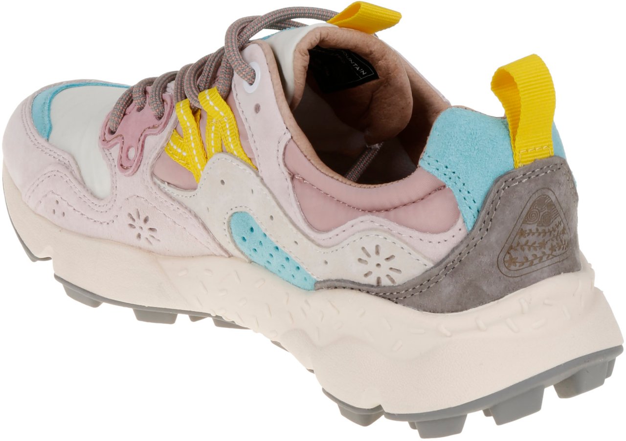 Flower Mountain Flat Shoes C Pink Offwhite Roze