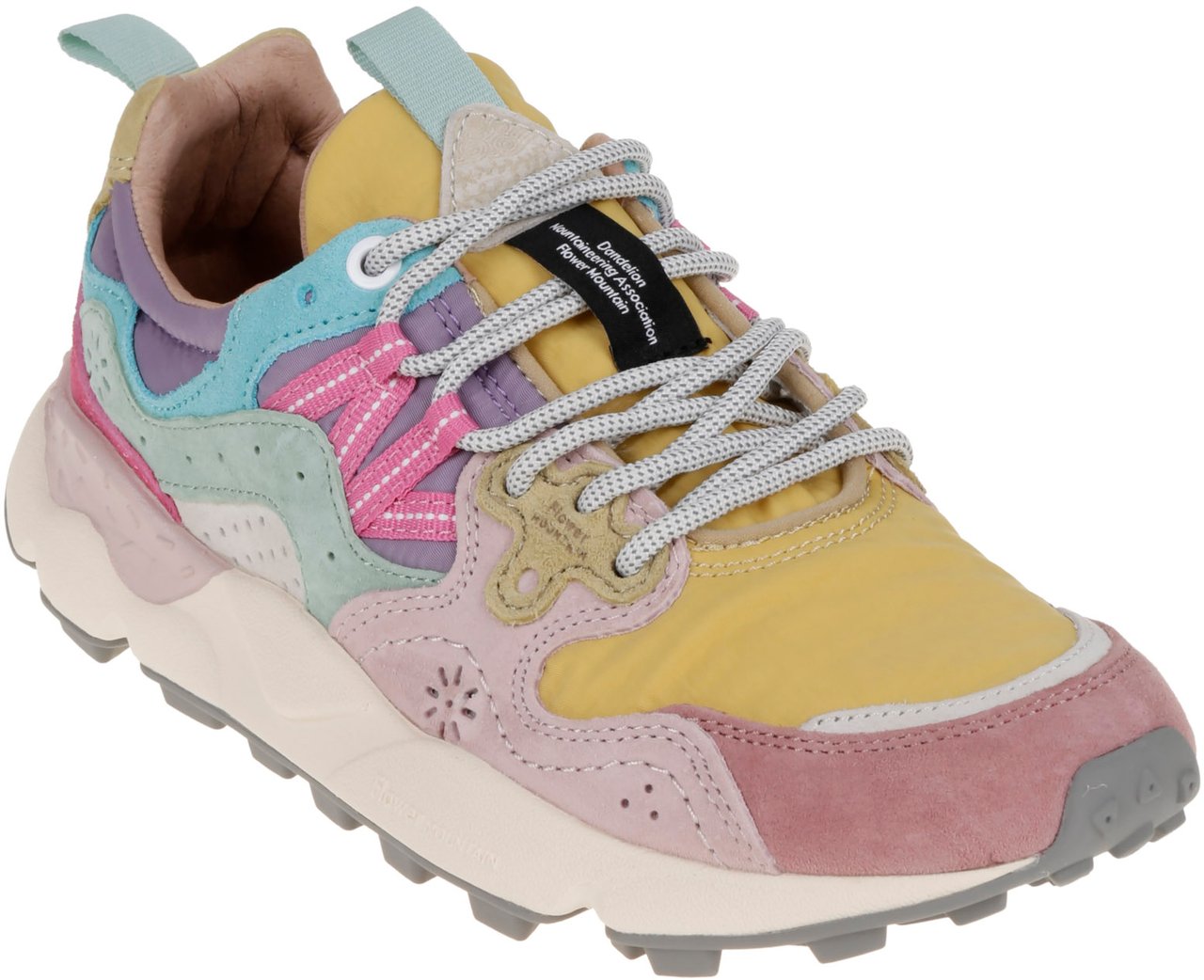 Flower Mountain Flat Shoes F Pink Roze