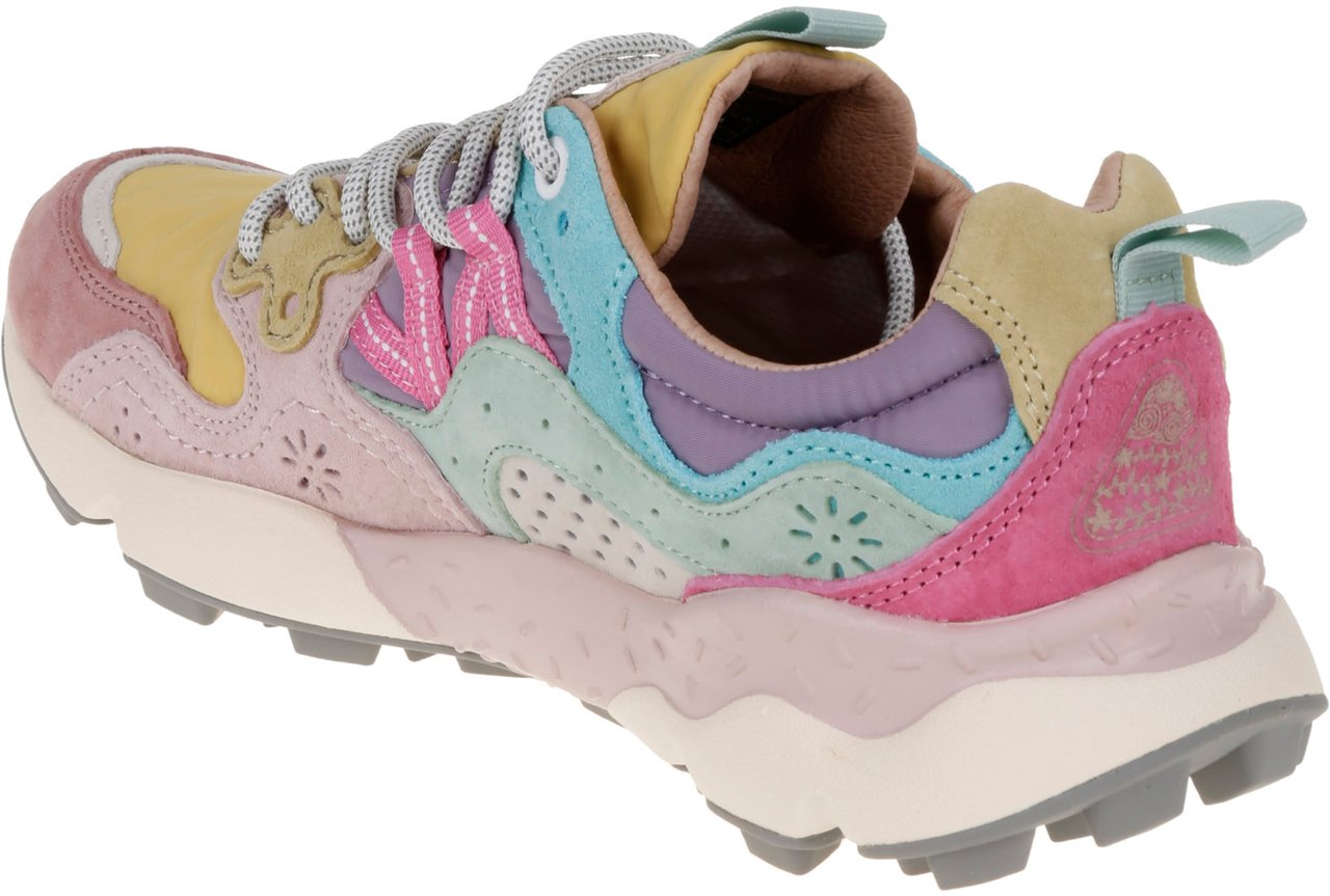 Flower Mountain Flat Shoes F Pink Roze