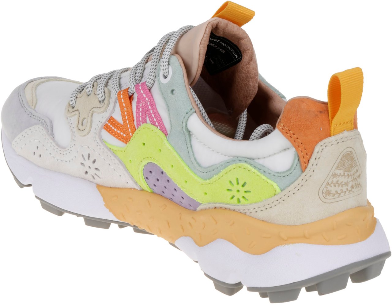 Flower Mountain Flat Shoes H White Multicolor Wit