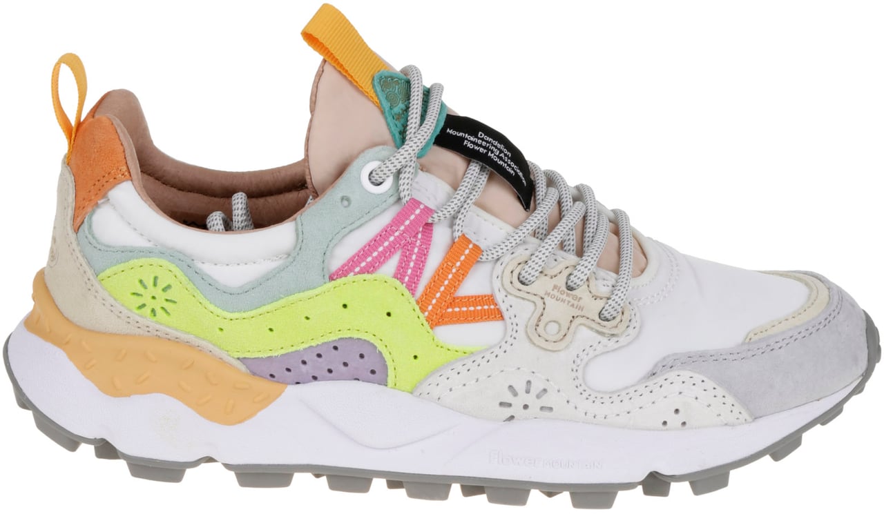 Flower Mountain Flat Shoes H White Multicolor Wit
