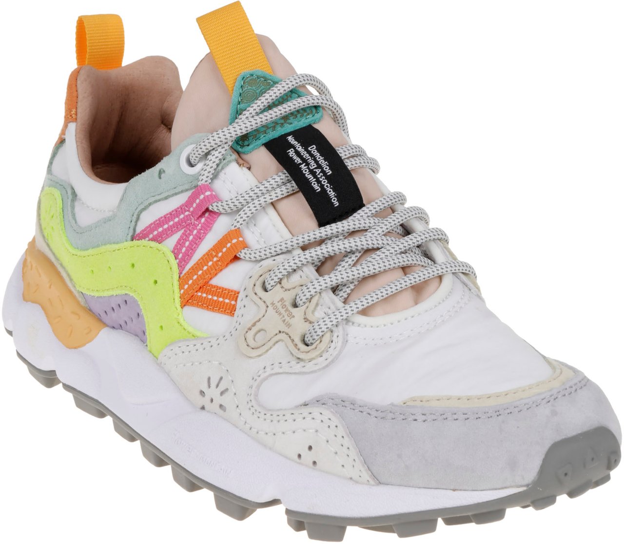 Flower Mountain Flat Shoes H White Multicolor Wit