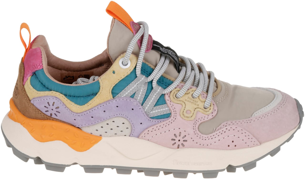 Flower Mountain Flat Shoes M Pink Lilac Roze