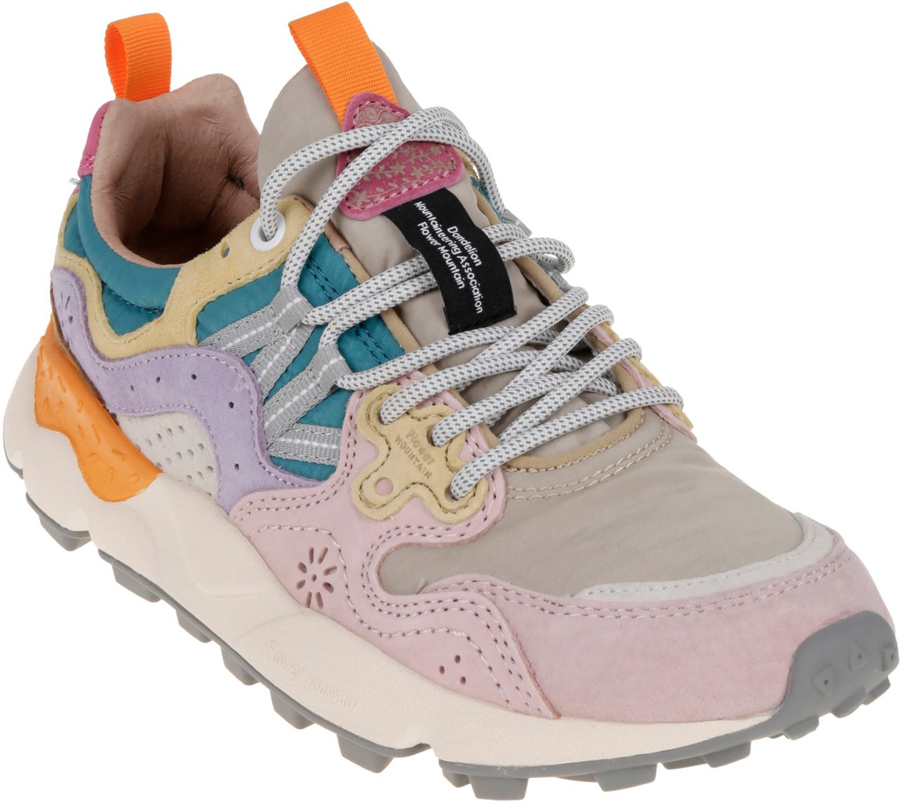 Flower Mountain Flat Shoes M Pink Lilac Roze