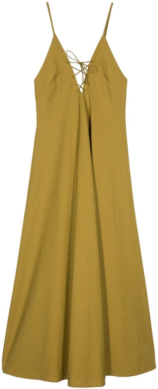 Forte Forte Dresses Kaki Bruin