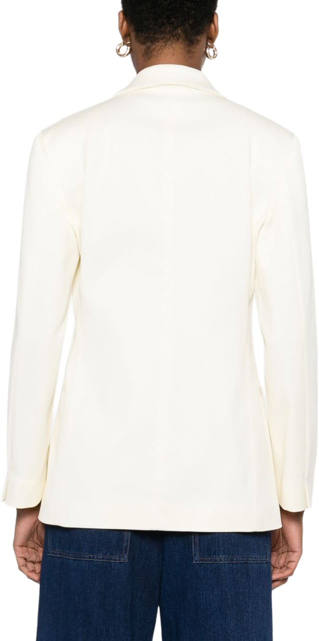 Forte Forte Jackets Ivory Wit