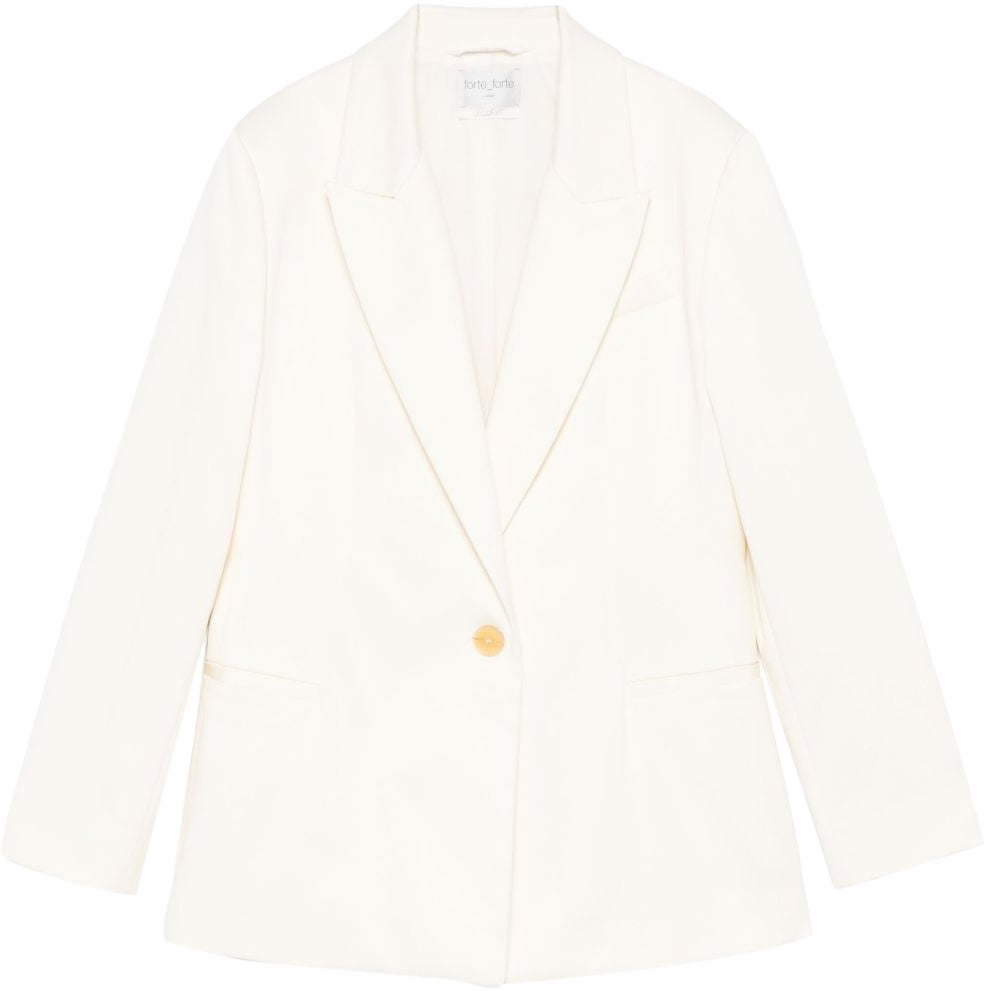 Forte Forte Jackets Ivory Wit
