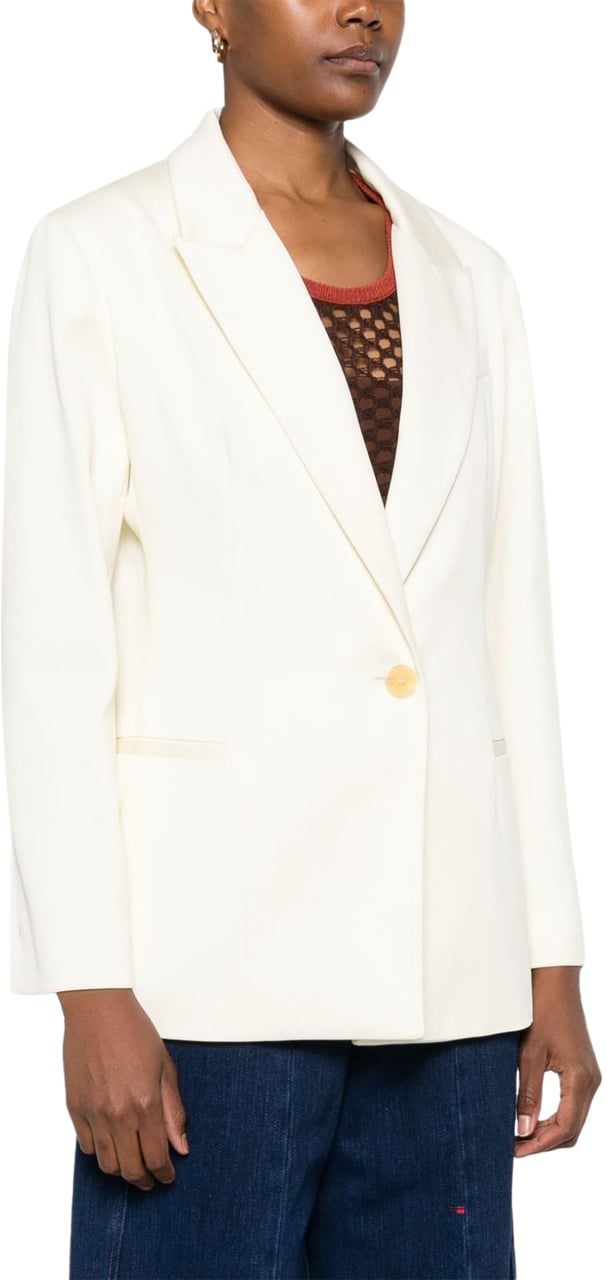 Forte Forte Jackets Ivory Wit