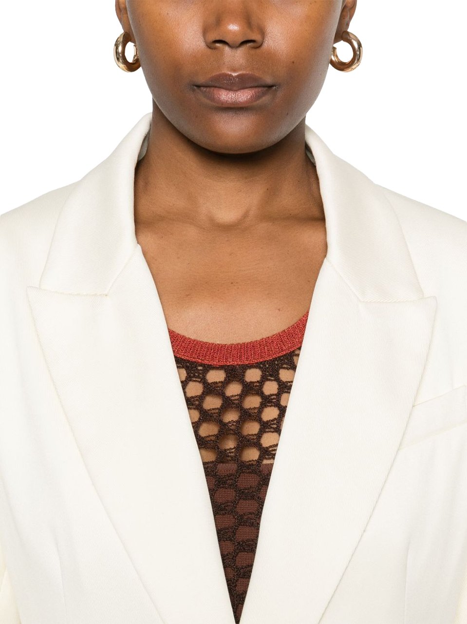 Forte Forte Jackets Ivory Wit