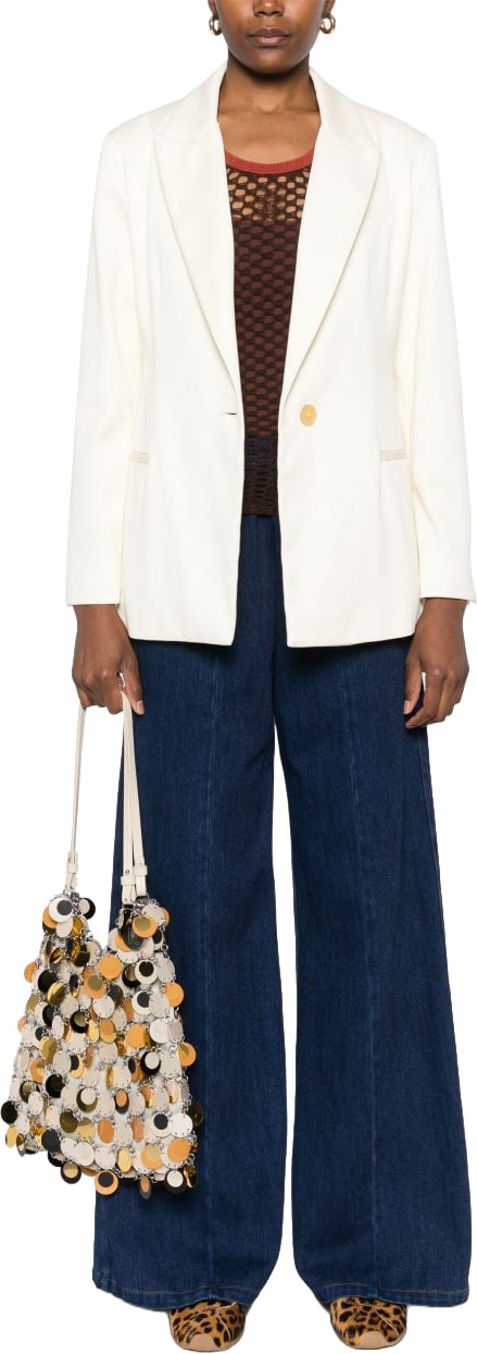 Forte Forte Jackets Ivory Wit
