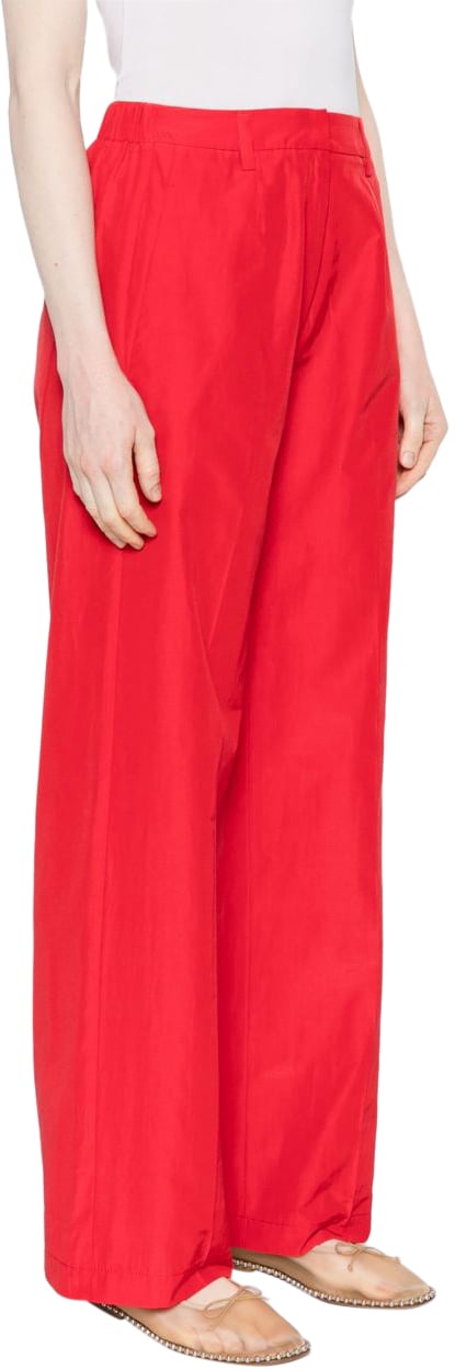 Forte Forte Trousers Red Rood