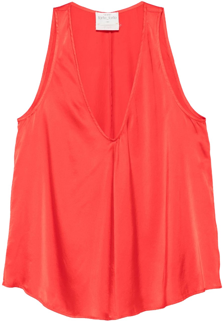 Forte Forte Top Orange Oranje