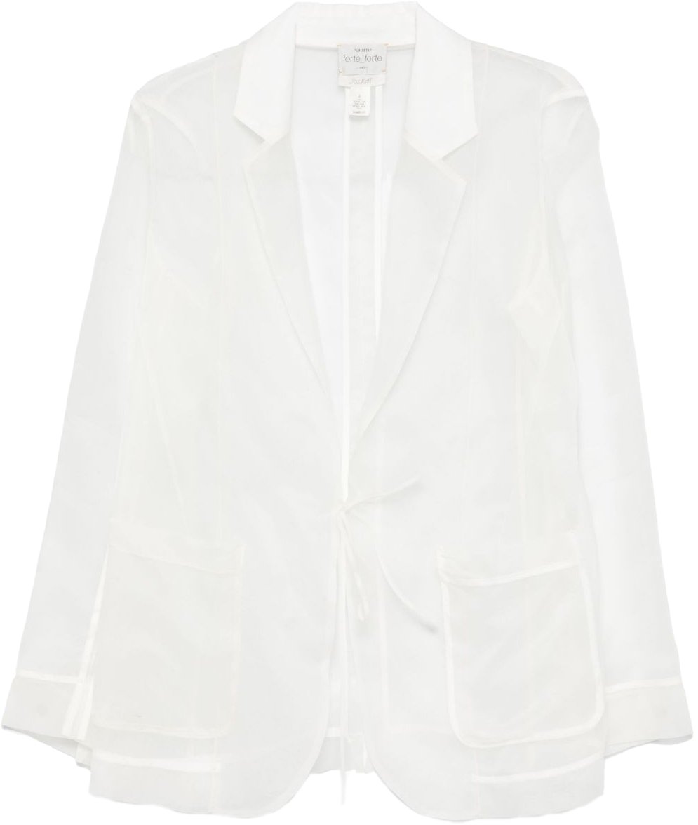 Forte Forte Jackets White Wit