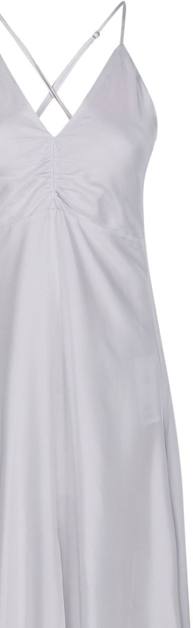Forte Forte Dresses Light Grey Lichtgrijs