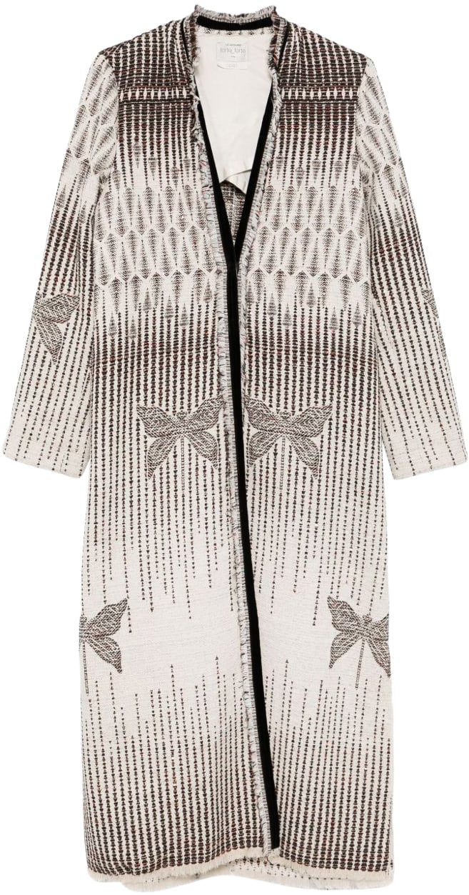 Forte Forte Coats Cream Wit