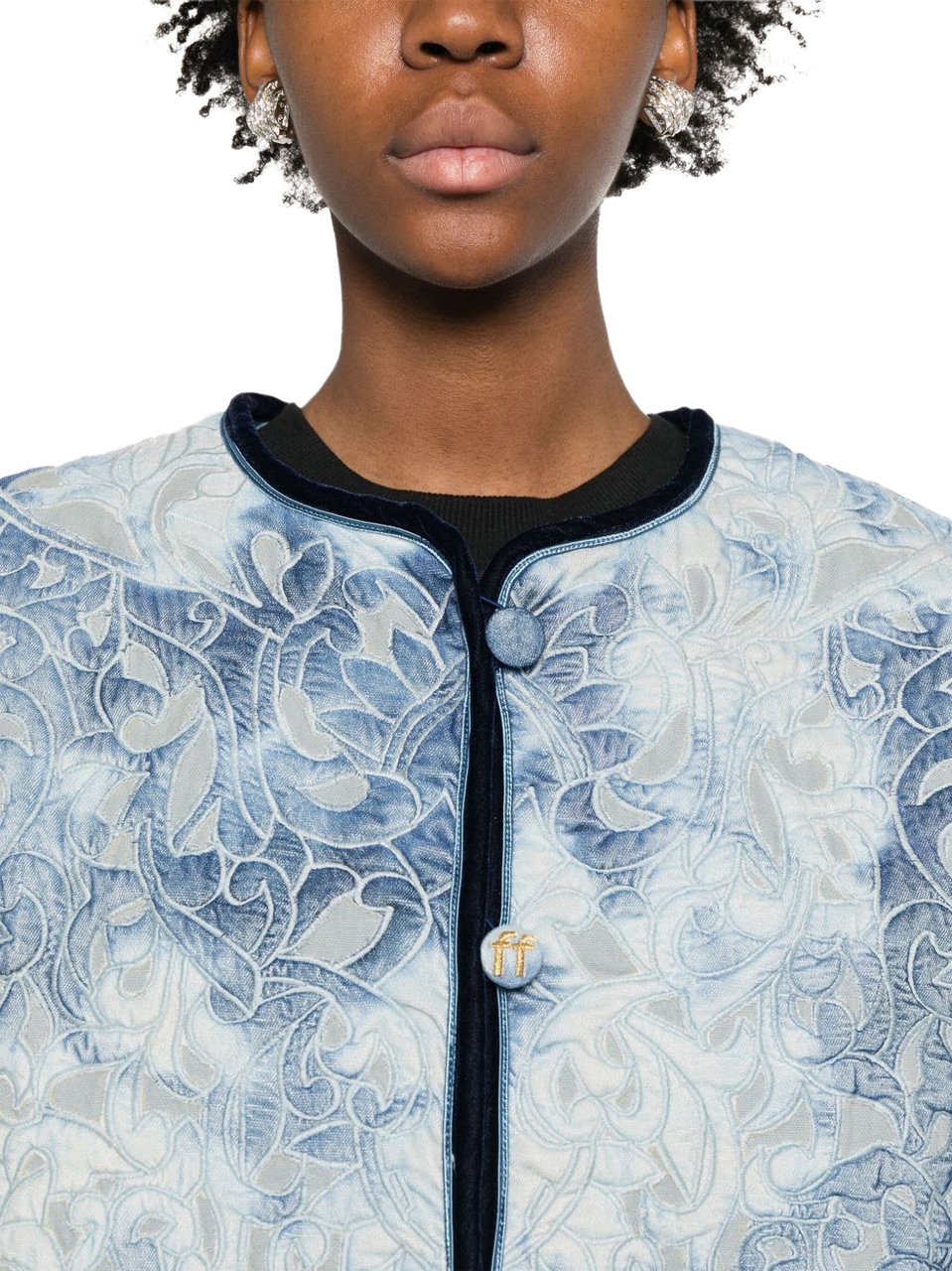 Forte Forte Jackets Clear Blue Blauw